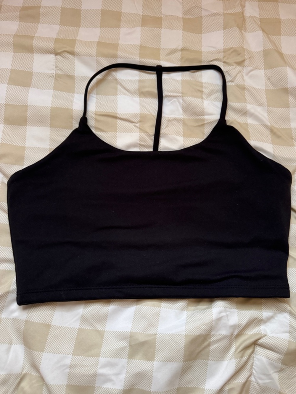 POPFLEX Flexy Crop Top -Black